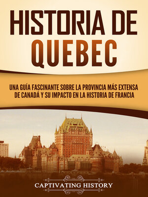 cover image of Historia de Quebec